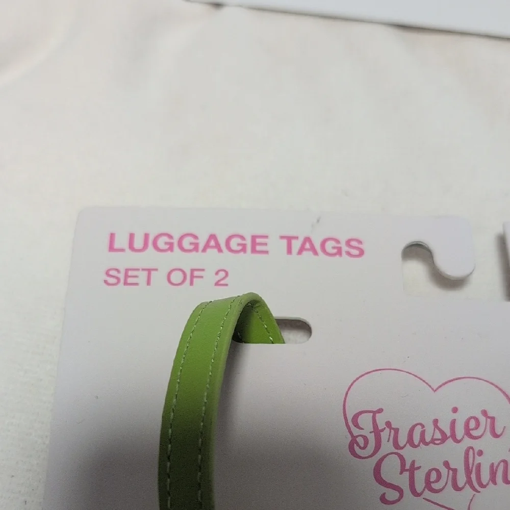 Frasier Sterling Lemon Theme Travel Luggage Tags - Picture 4 of 7